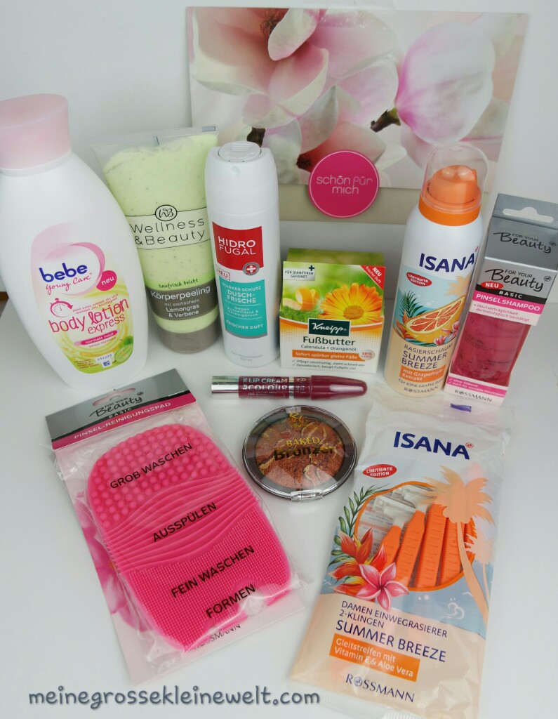 Schön für mich Box von Rossmann im Mai 2016 | meine grosse kleine welt